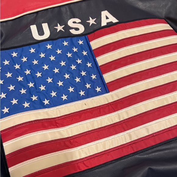 Vintage Steve & Barry’s ≈ 1991 USA Bomber Jacket - Picture 4 of 6